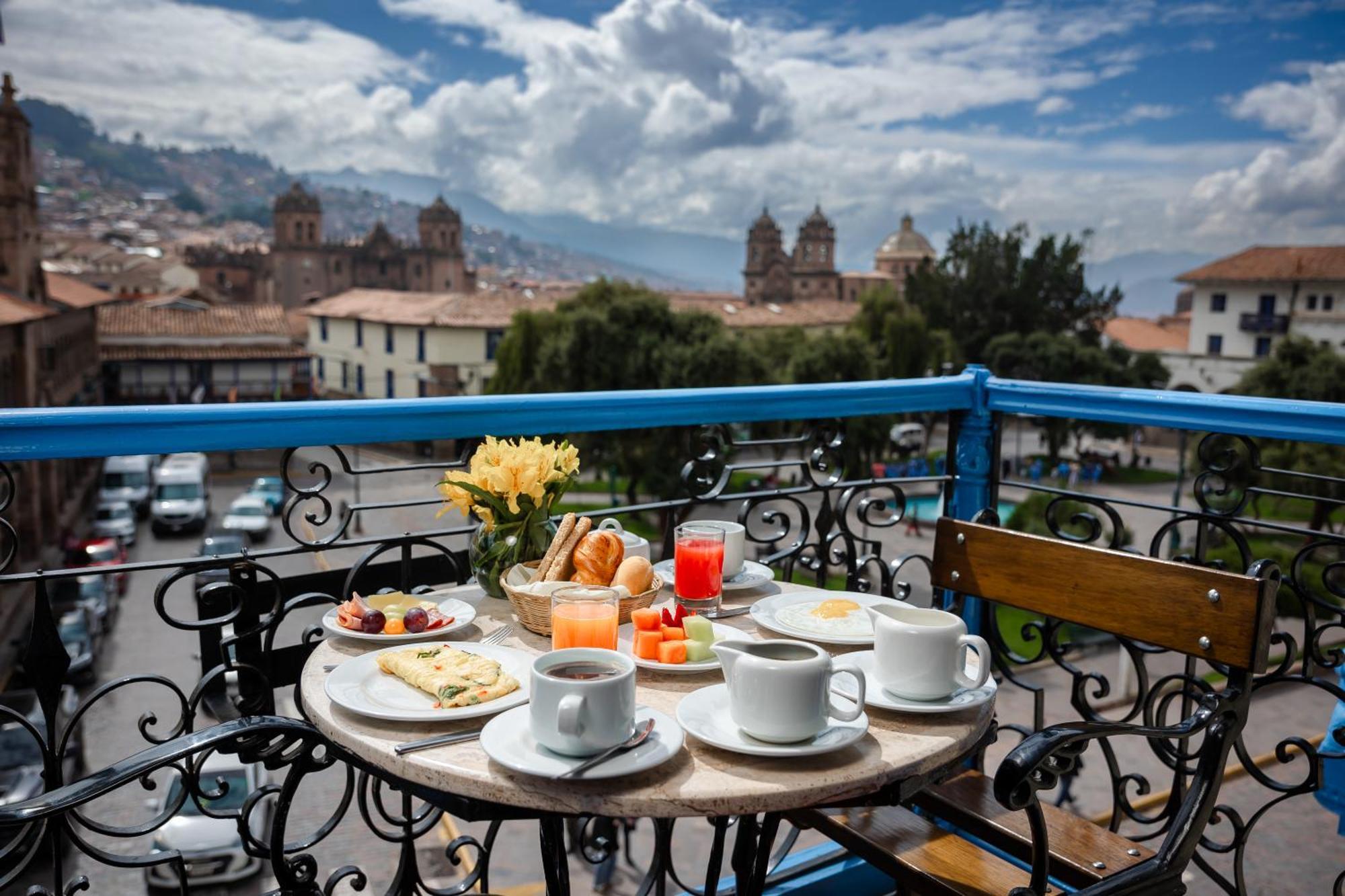 Hotel Hacienda Cusco Plaza ภายนอก รูปภาพ