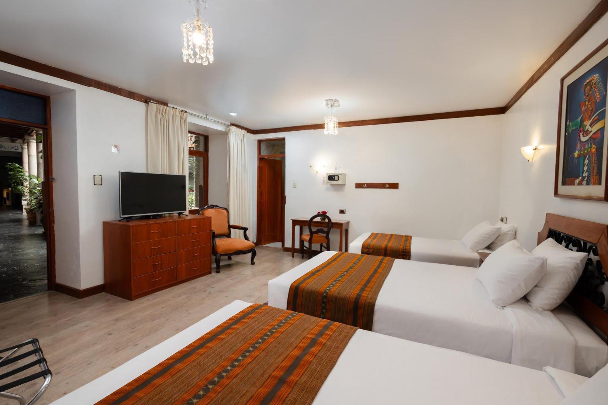 Hotel Hacienda Cusco Plaza ภายนอก รูปภาพ
